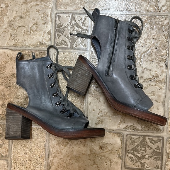 Free People City of Light leather booties - Picture 2 of 8